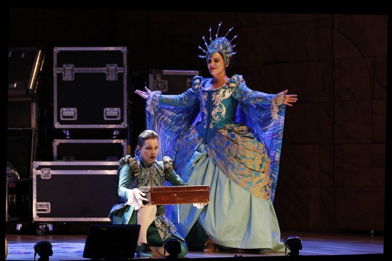 Opera Singer on stage